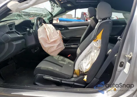 2018 Honda Civic Ex from USA, damaged, VIN 2HGFC3B39JH354916